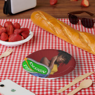 COOL! Paper Bowl - 7" - Custom Plate