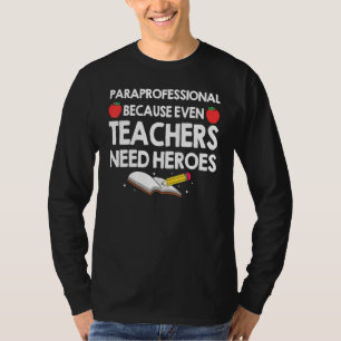 Cool Para Professional For Men Women Kindergarten T-Shirt