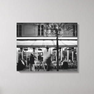 Cool Parisian lifestyle and culture Canvas Print