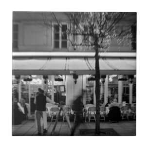 Cool Parisian lifestyle and culture Tile
