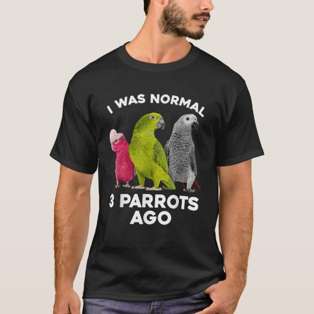 Cool Parrot Art For Men Women Cockatoo Cockatiel M T-Shirt (Front)