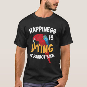 Cool Parrot Design For Men Women Tropical Bird Par T-Shirt