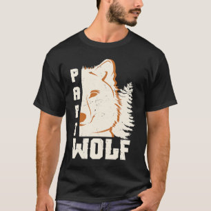 Cool Part Half Wolf Part Human Wolf Artwork Camper T-Shirt