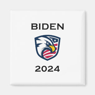 Cool Patriotic Joe Biden 2024 Election Eagle Magnet