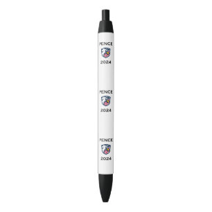 Cool Patriotic Mike Pence 2024 Election Eagle Black Ink Pen