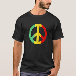 Cool Peace Sign Equality Freedom Hippie T-Shirt