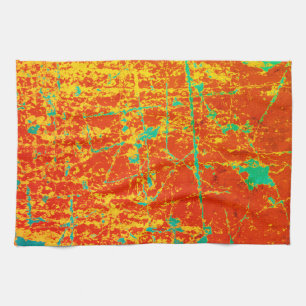 Cool Peeling Paint Tea Towel