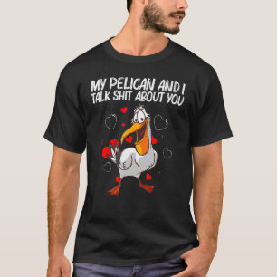 Cool Pelican For Men Women Zoo Pelicans Bird Zooke T-Shirt