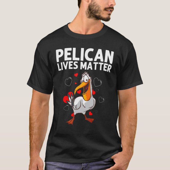 Cool Pelican For Men Women Zoo Pelicans Bird Zooke T-Shirt (Front)