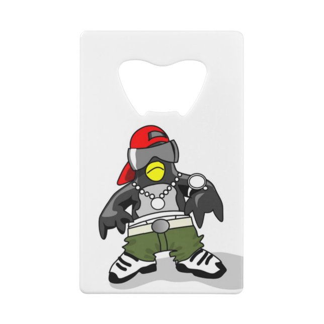 Cool Penguin Dude (Back)