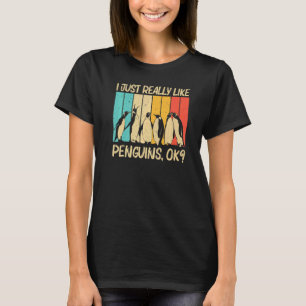 Cool Penguin For Men Women Emperor Penguin Bird T-Shirt