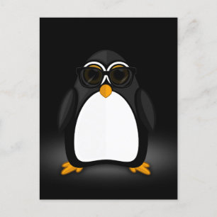 Cool Penguin Postcard