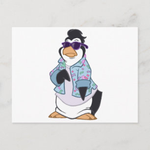 Cool Penguin Postcard