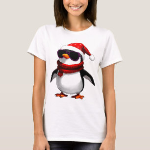Cool Penguins Christmas T-Shirt