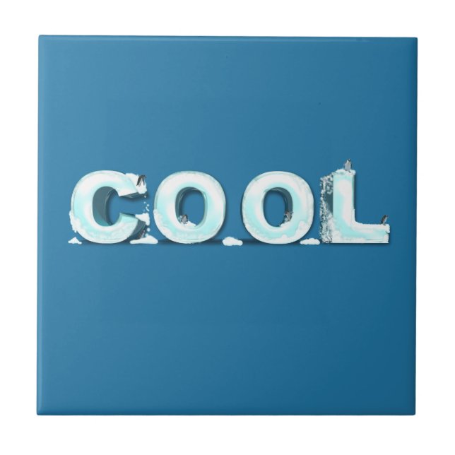 Cool Penguins Tile (Front)