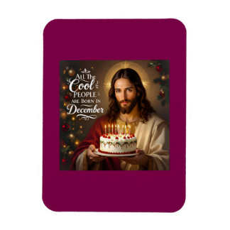 Cool people are born in december magnet