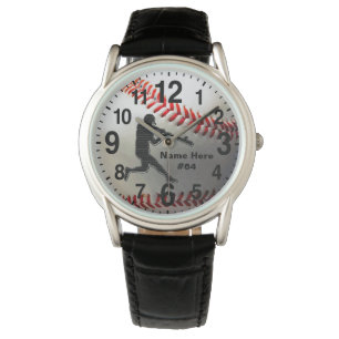Cool Personalised Baseball Watch for Guys