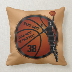 Cool Personalised Basketball Senior Night Ideas Cushion