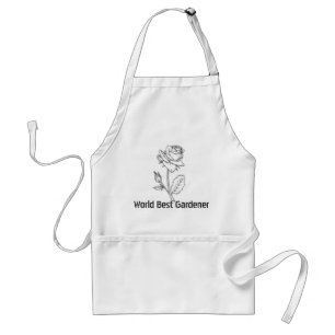 Cool Personalised Best Gardener Apron