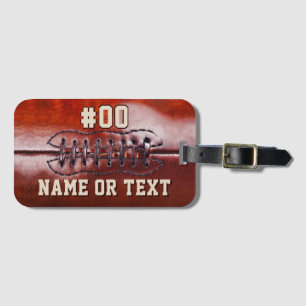 Cool Personalised Football Team Gifts, Luggage Tag