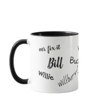 Cool Personalised Funny Nicknames Mug for Him