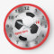 Cool Personalised Soccer Clock for Soccer Bedrooms