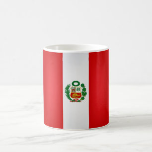Cool Peru Flag Coffee Mug