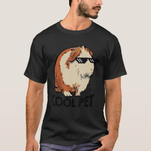 Cool Pet Graphic Guinea Pig Owner Pet Cavy Animal  T-Shirt