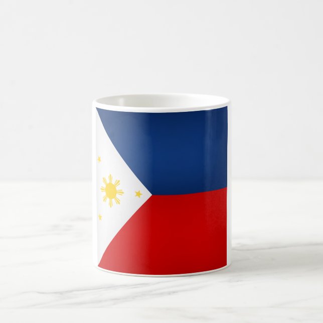 Cool Philippines Flag Coffee Mug (Center)