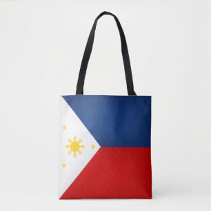 Cool Philippines Flag Fashion Tote Bag