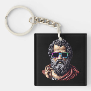 Cool Philosopher Key Ring