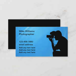 Cool Photographer New Business Cards