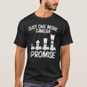Cool Photography For Men Women Photographer Videog T-Shirt