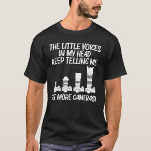 Cool Photography For Men Women Photographer Videog T-Shirt