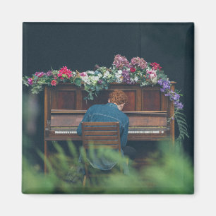 Cool Piano Artwork Magnet