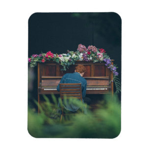 Cool Piano Artwork Magnet
