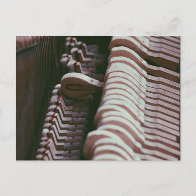 Cool Piano Artwork Postcard (Front)