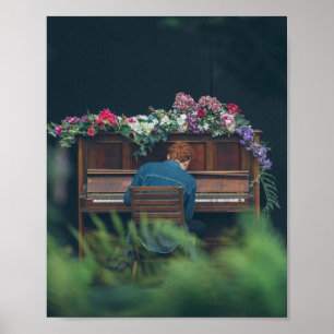 Cool Piano Artwork Poster