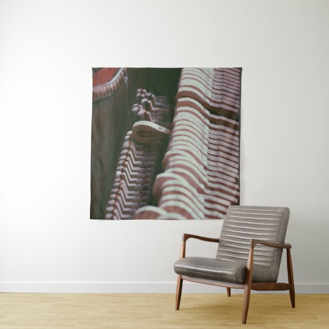 Cool Piano Artwork Tapestry (In Situ)