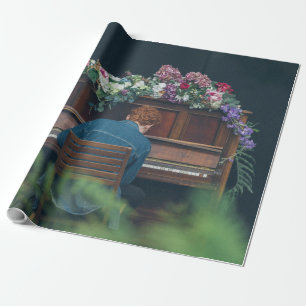 Cool Piano Artwork Wrapping Paper
