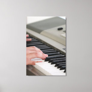 Cool Piano Canvas Print