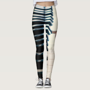 Cool Piano Design Leggings