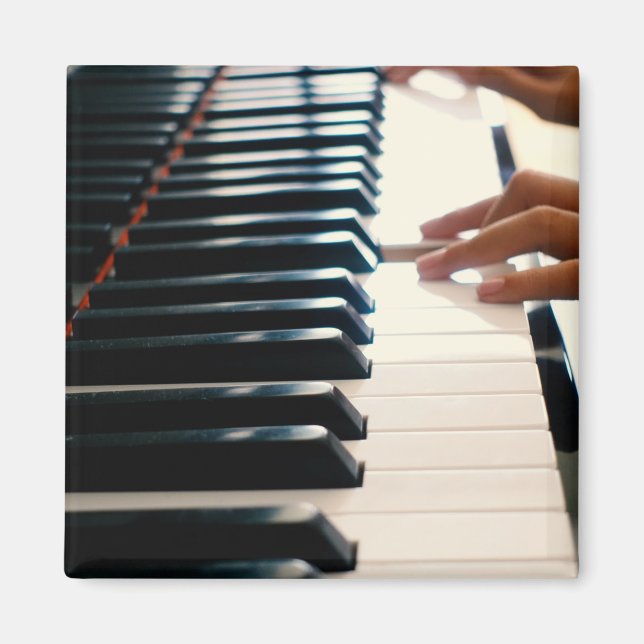Cool Piano Design Magnet (Front)