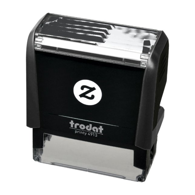Cool Piano Design Self-inking Stamp (Product)