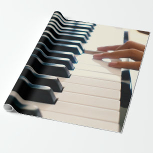 Cool Piano Design Wrapping Paper