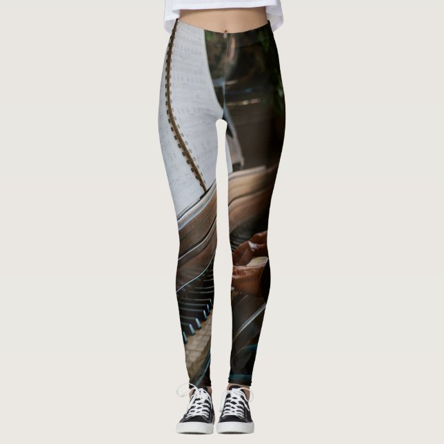 Cool Piano Leggings (Front)