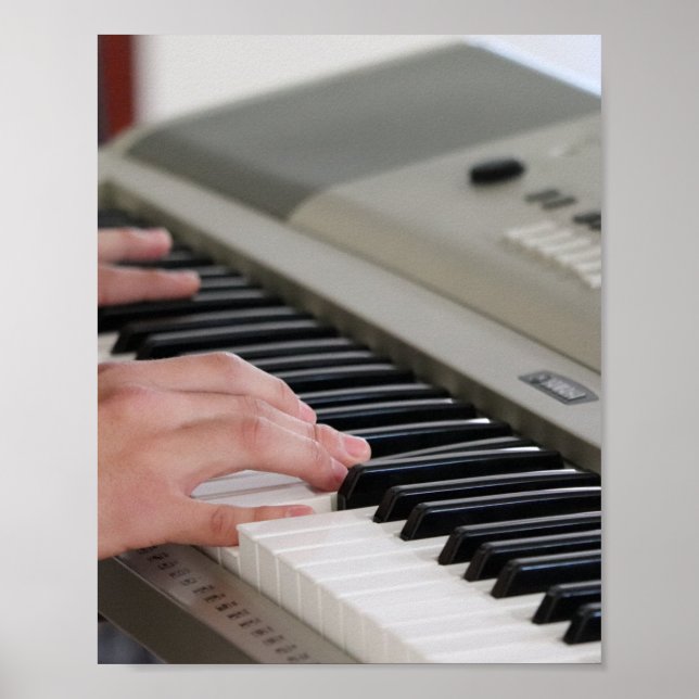 Cool Piano Poster (Front)