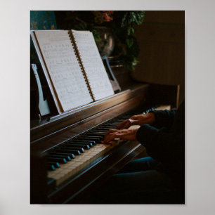 Cool Piano Poster