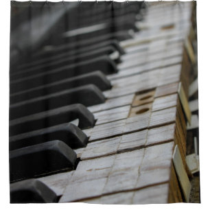Cool Piano Shower Curtain
