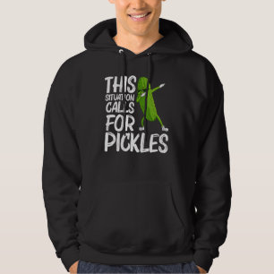Cool Pickle For Men Women Big Dill Cucumber Vegeta Hoodie